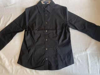 Burberry Polo Shirt Black (s) 七分袖