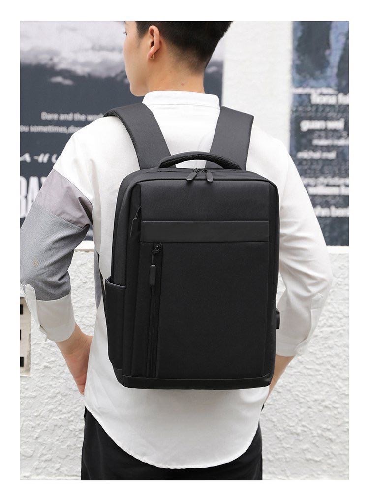 Business Laptop Backpack Water Resistant Men Backpack Laptop Bag