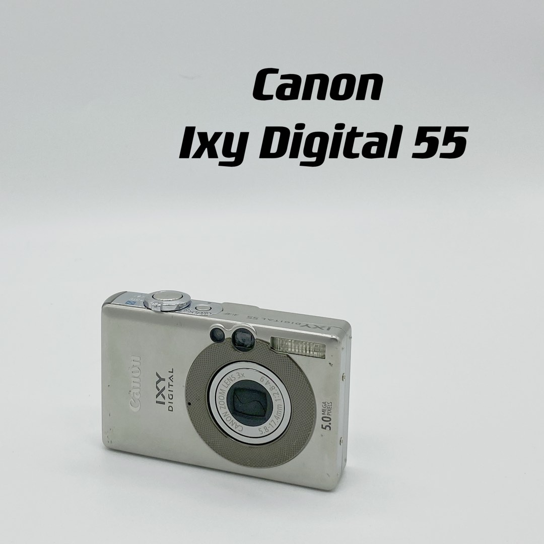 Canon Ixy Digital 55 佳能ccd相機復古千禧自拍神器ixus, 攝影器材