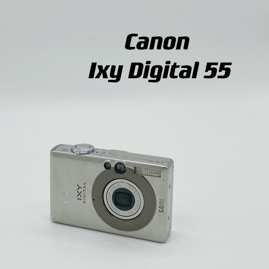 Canon Ixy Digital 55 ccd相機復古千禧自拍神器, 攝影器材, 相機