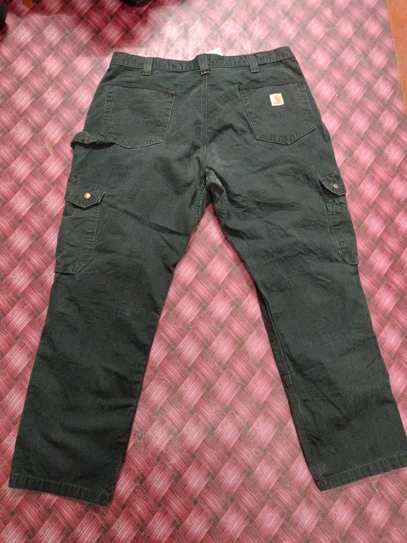 Carhartt cargo, Men's Fashion, Bottoms, Trousers on Carousell