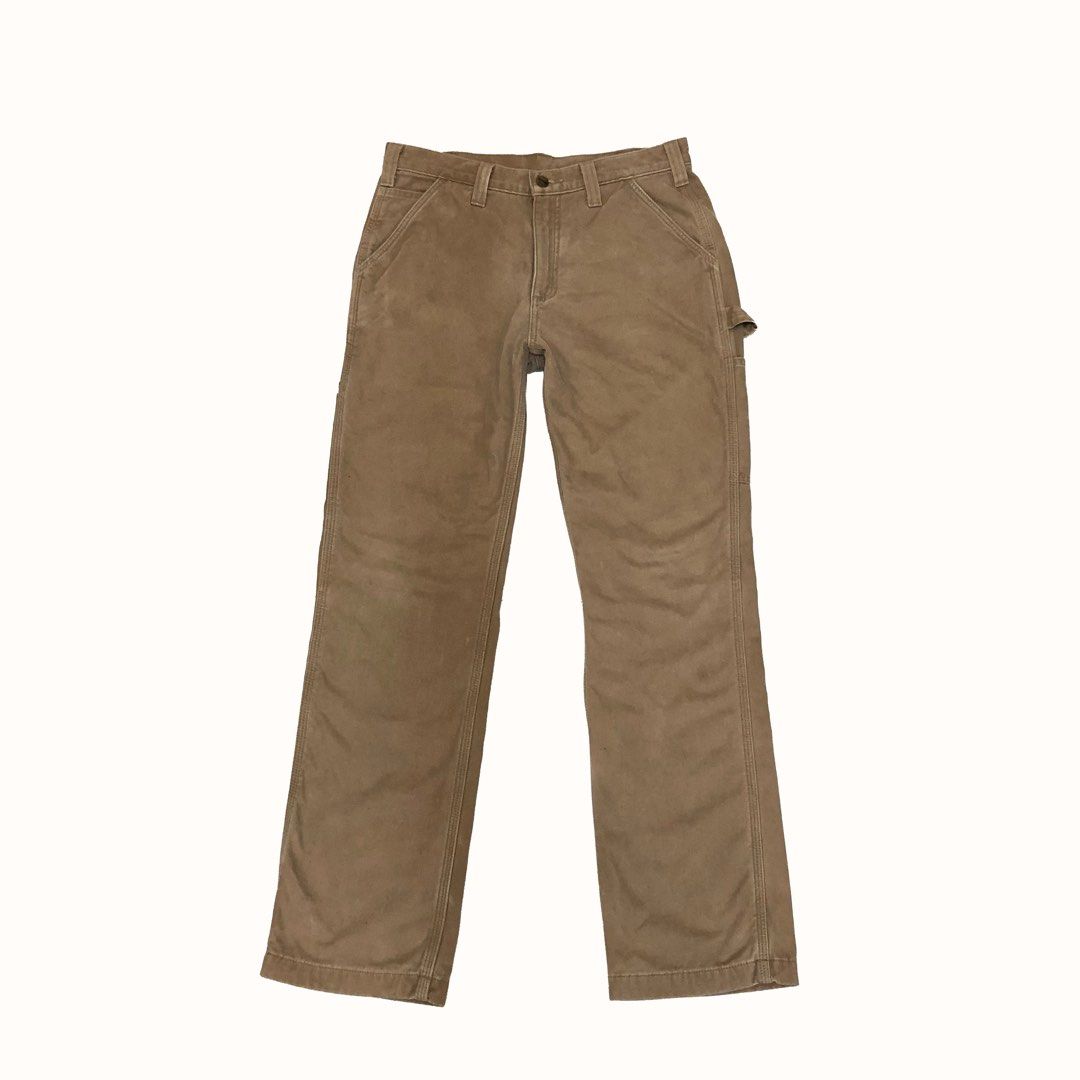 Carhartt flannel lined twill dungaree clearance