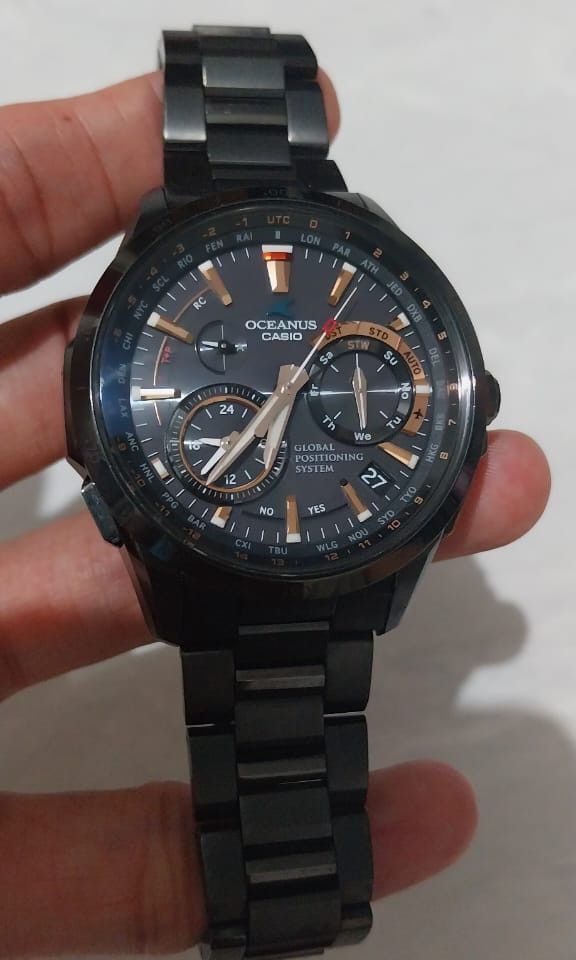 Casio on sale oceanus black