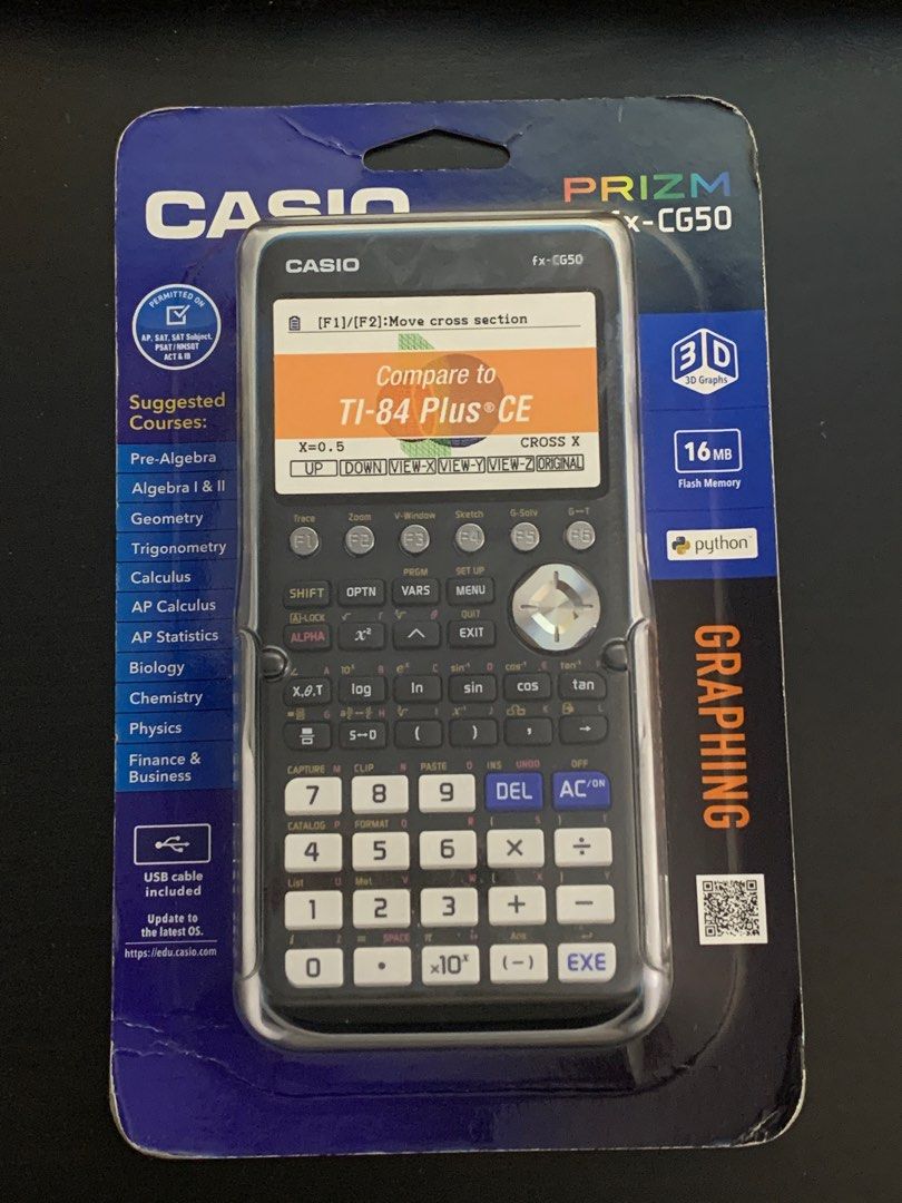 Casio Prizm fx-CG50, Hobbies & Toys, Stationery & Craft, Stationery &  School Supplies on Carousell