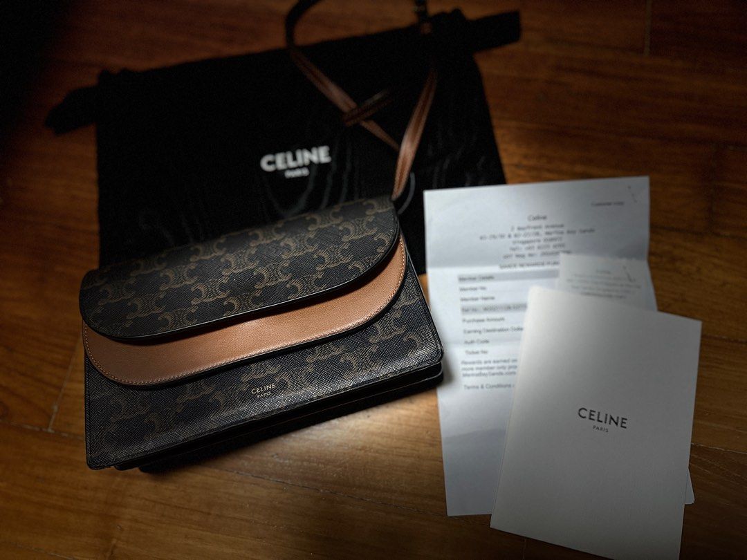 Celine wallet on on sale chain