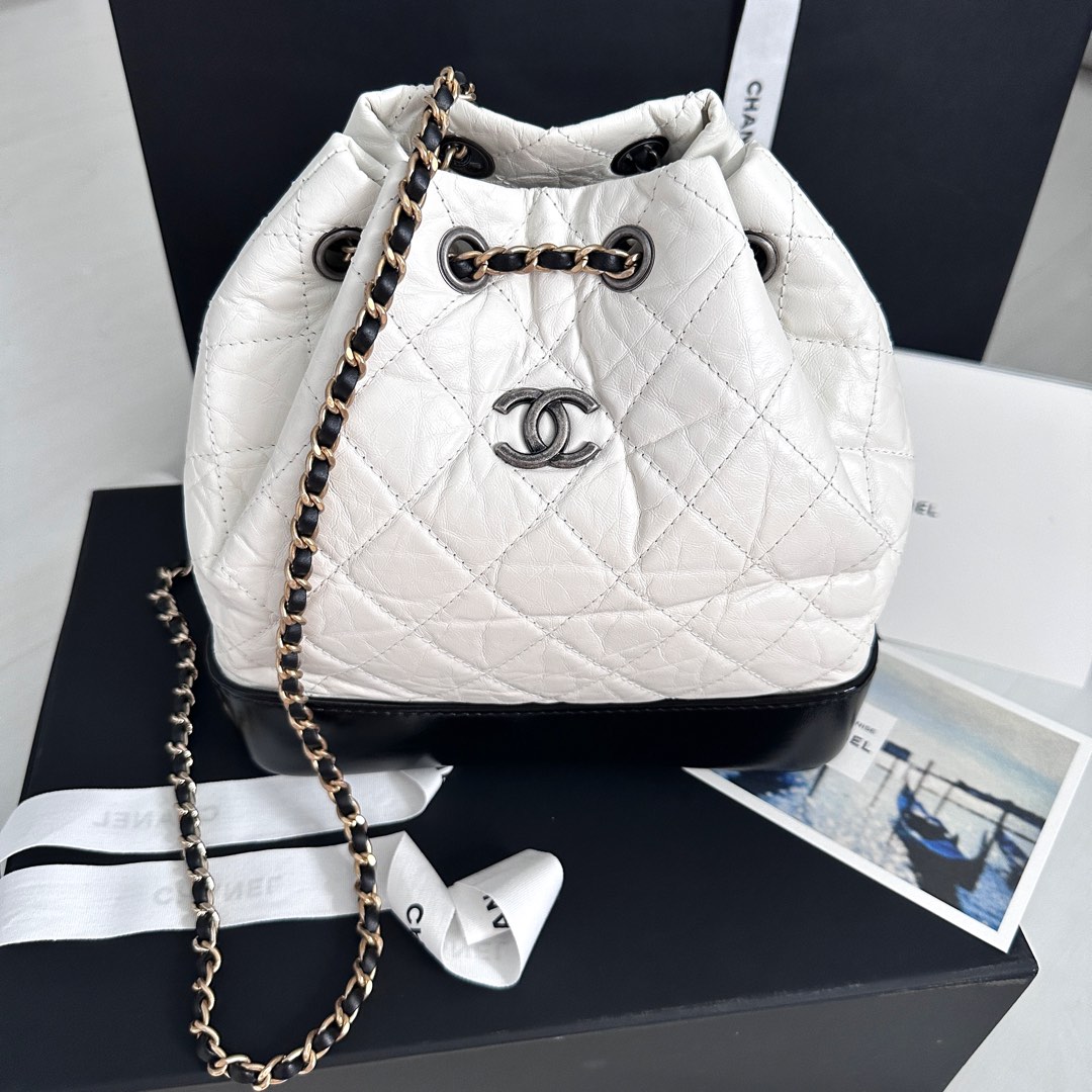 Chanel Classic Duma Bucket Bag, Luxury, Bags & Wallets on Carousell
