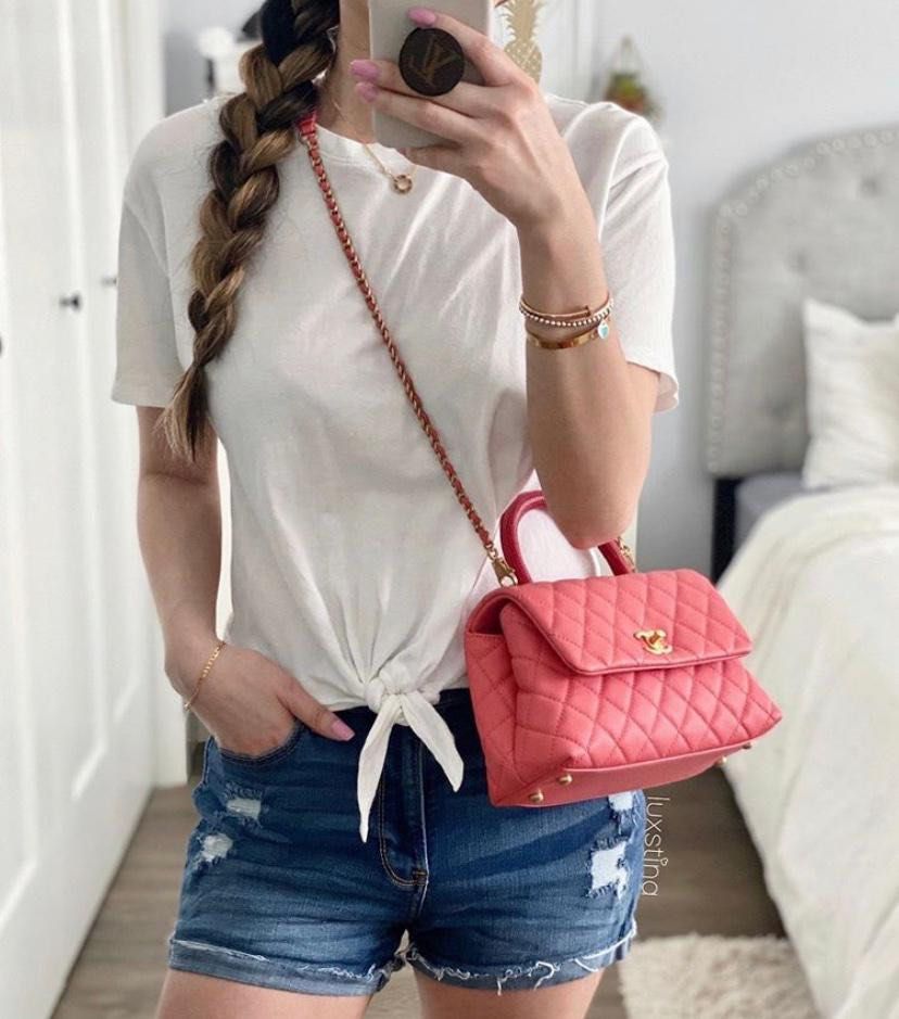 Chanel coco handle 9.5 shop