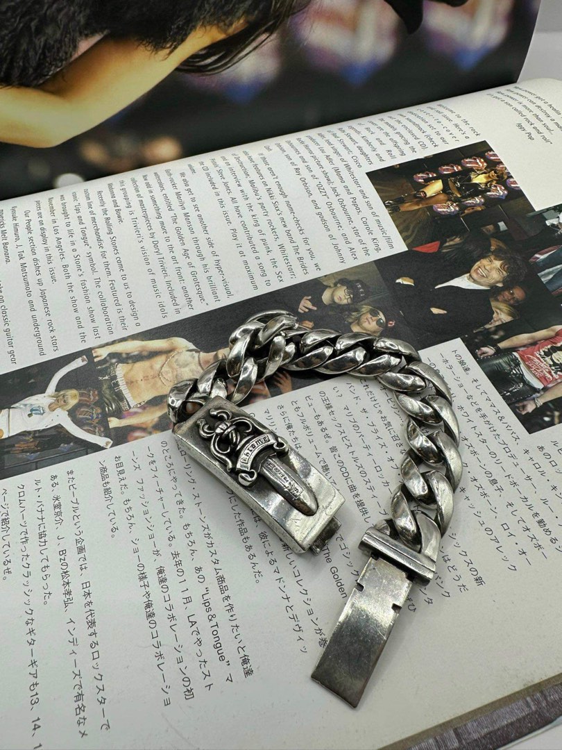 Chrome Hearts Dagger ID Bracelet