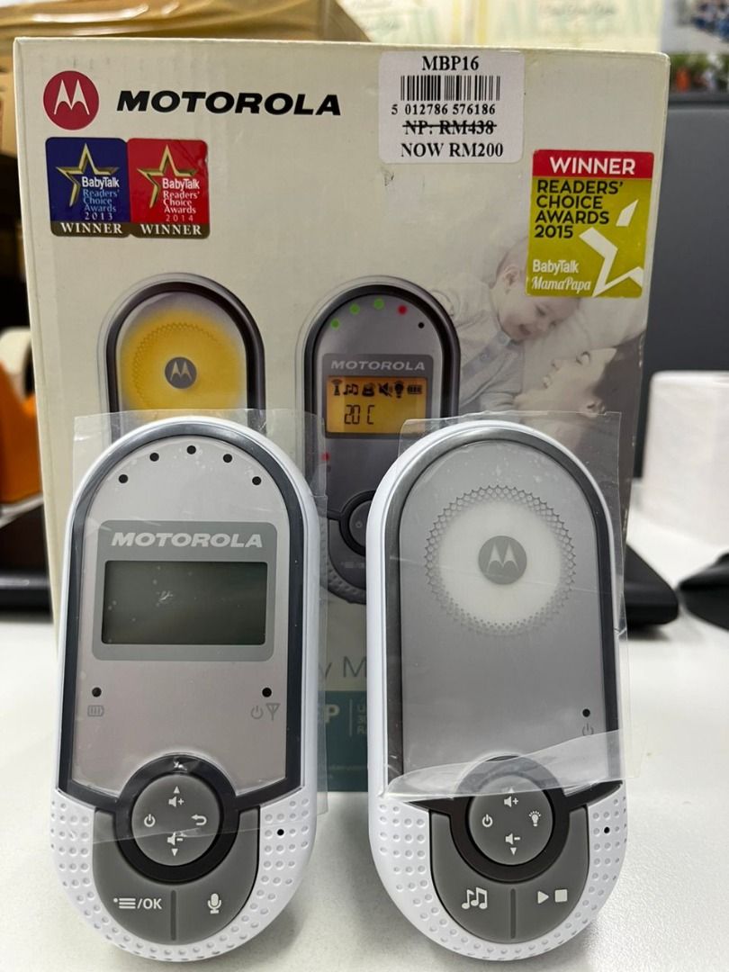 CLEARANCE MOTOROLA BABY MONITOR MBP161