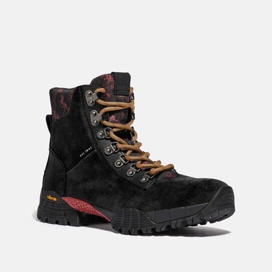 COACH CITY HIKER BOOTS HYBRID Men s Fashion Footwear Boots on Carousell