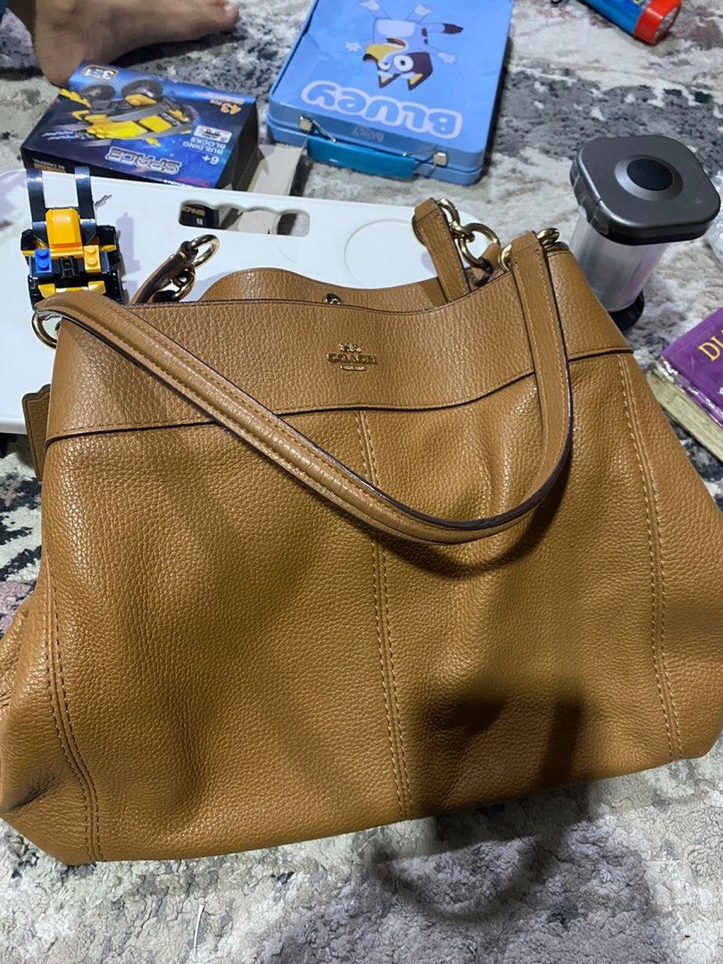 Coach Lexy Pebble leather
