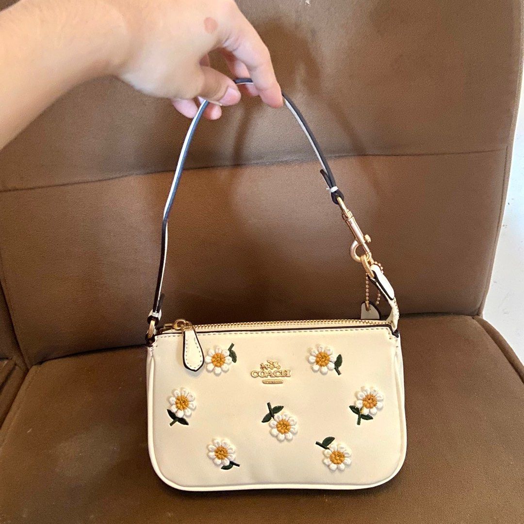 Coach Nolita 15 Bag(White), Luxury, Bags & Wallets on Carousell