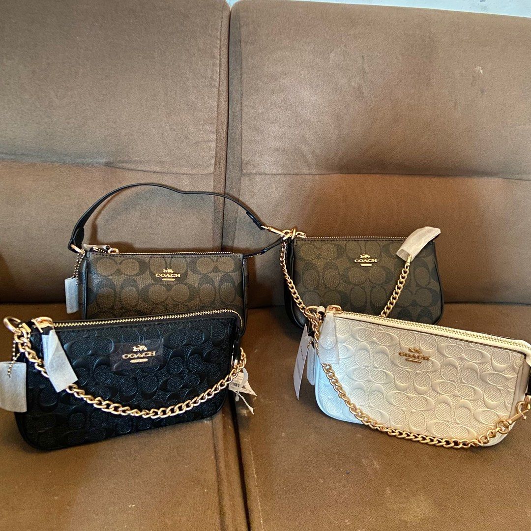 Coach Mini Pochette, Luxury, Bags & Wallets on Carousell
