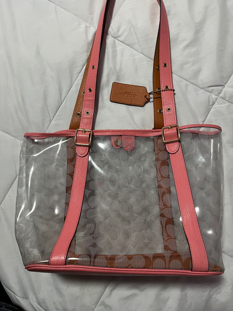 Coach clear bag clearance