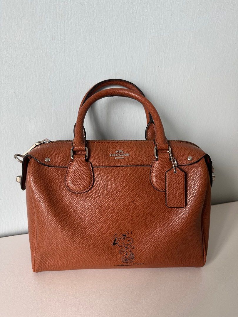 Coach x Peanuts Snoopy Mini Bennett Satchel Women s Fashion Bags