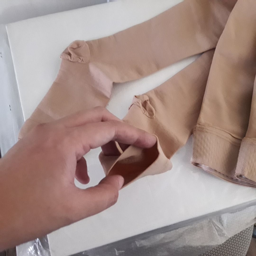 Compression Stockings for Varicose Veins Thigh-High Open Toe, Health ...