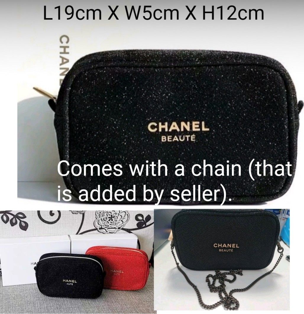 Cosmetic and Perfume counters VIP cosmetic pouches and bags, Luxury, Bags &  Wallets on Carousell