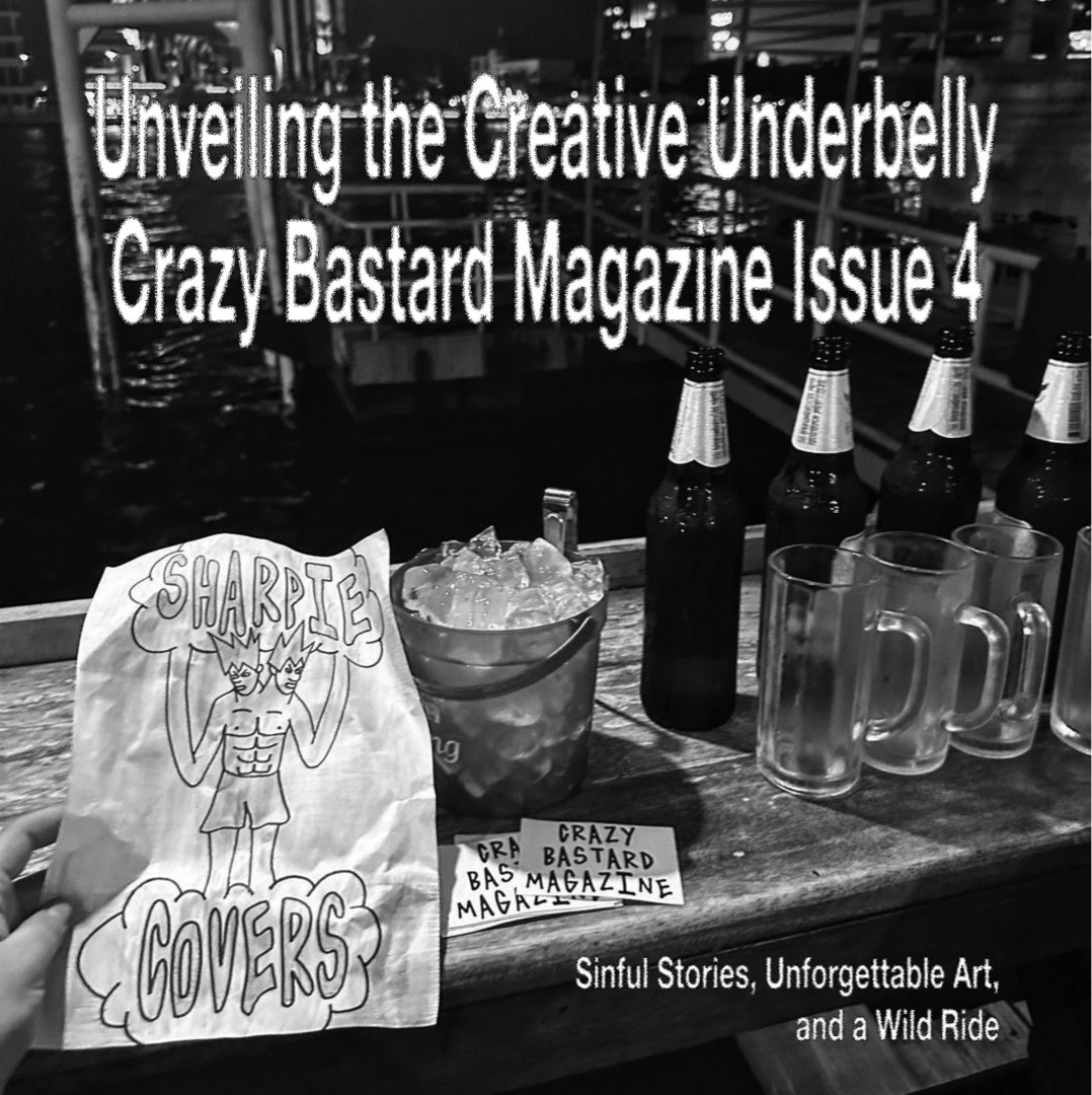 Crazy Bastard Magazine Vol 4, Buku & Alat Tulis, Majalah & Lainnya di Carousell