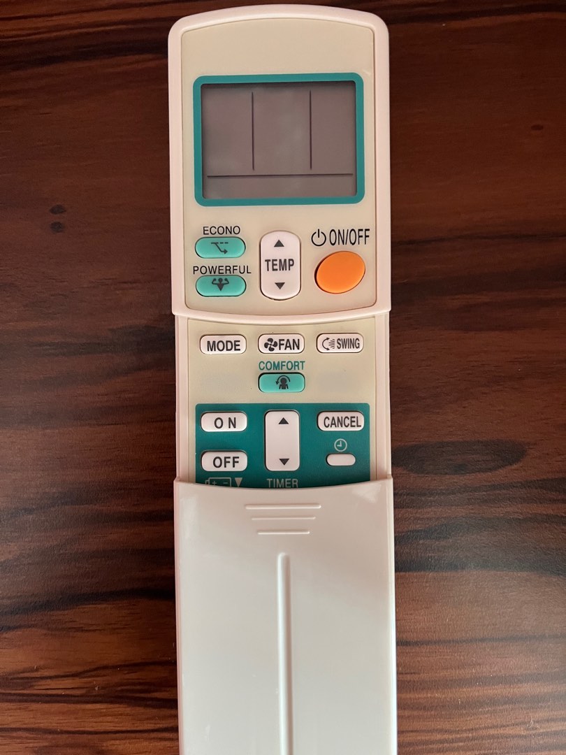 Daikin Aircon Remote Control, TV & Home Appliances, Air Conditioners & Heating on Carousell