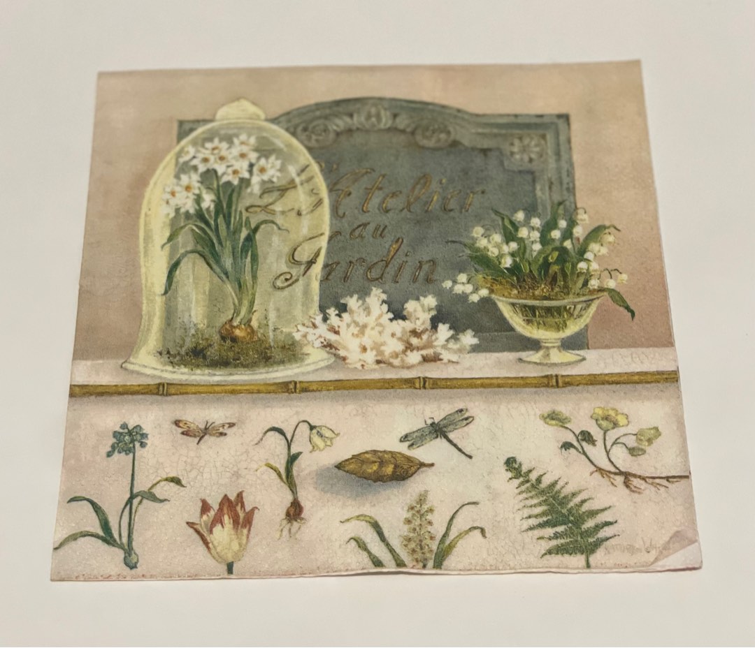 Decoupage Napkin, Hobbies & Toys, Stationery & Craft, Craft Supplies