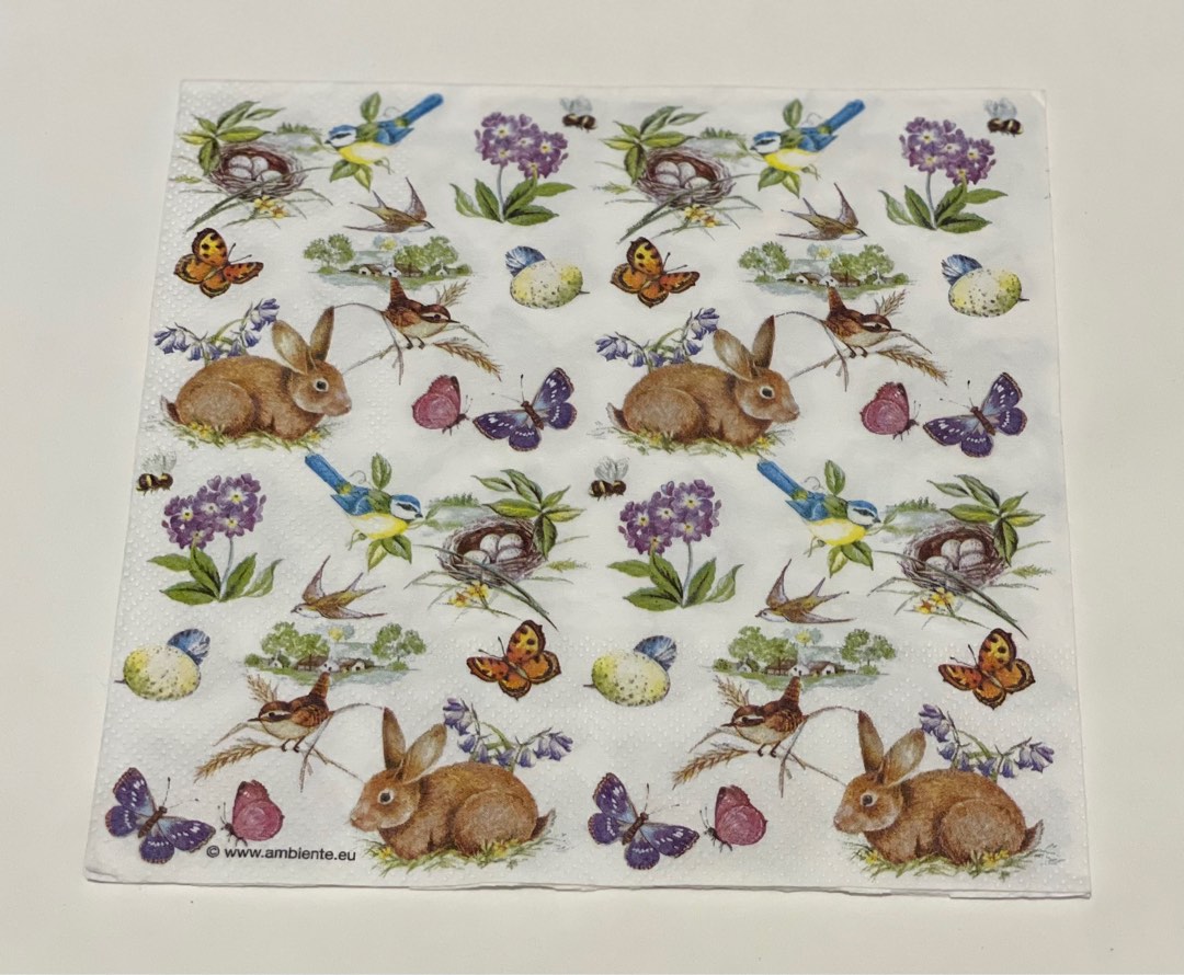 Decoupage Napkin, Hobbies & Toys, Stationery & Craft, Craft Supplies