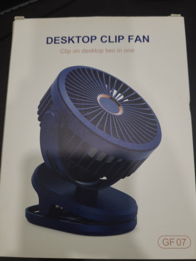 Desktop USB fan, Furniture & Home Living, Lighting & Fans, Fans on ...
