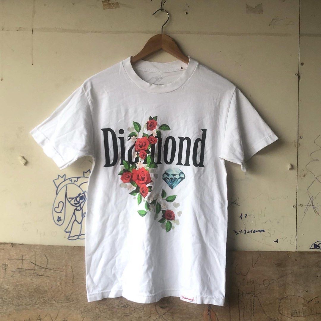 Diamond supply outlet co polo shirt