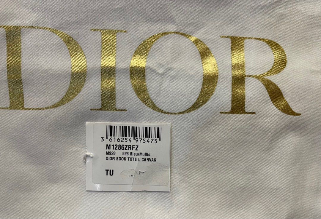 Dior book tote s canvas M928 size Small