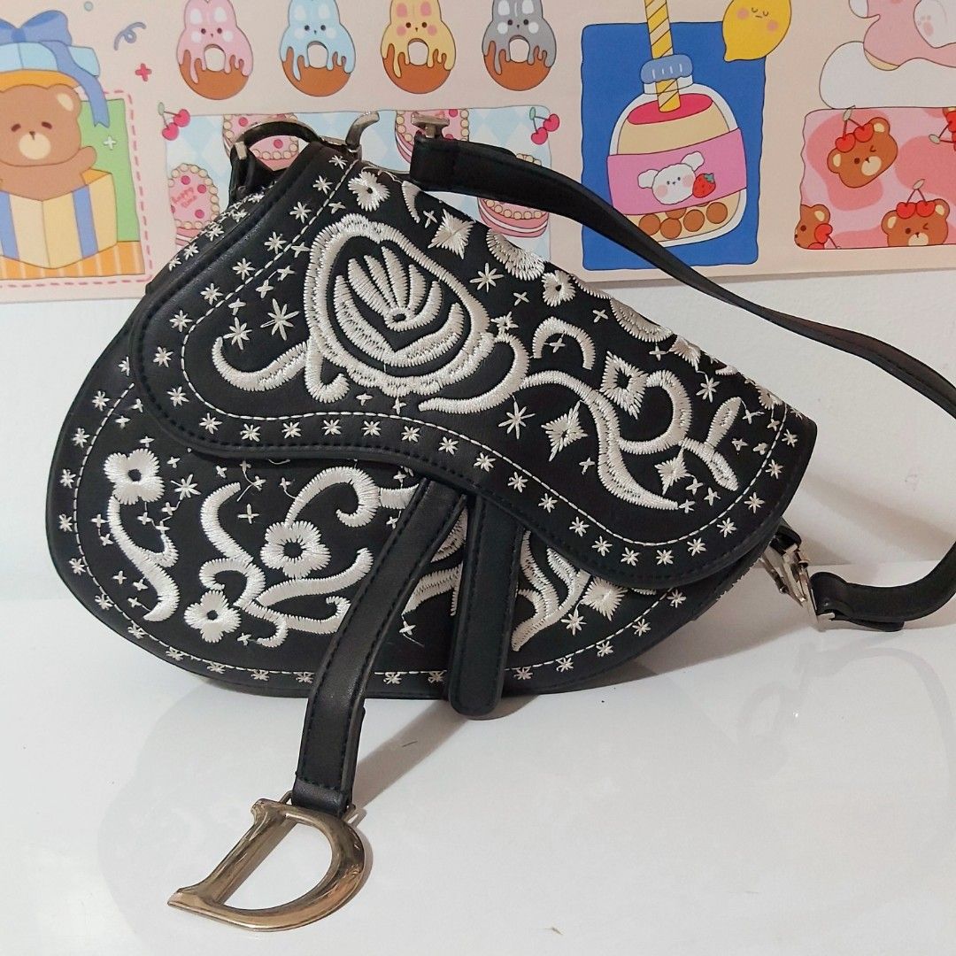 Dior butterfly clearance saddle bag