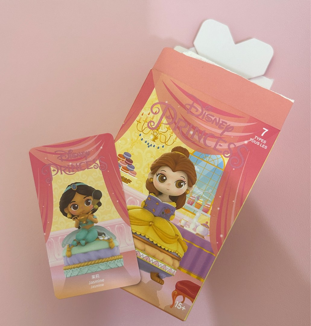 Disney Princess macaron jewelry box figure Jasmine, Hobbies & Toys