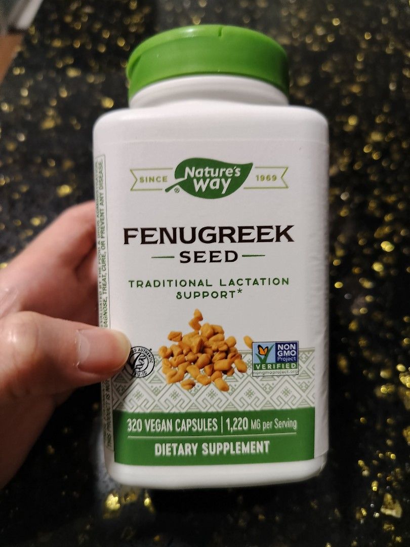 Fenugreek Breastfeeding Supplements (320 Caps), Health & Nutrition
