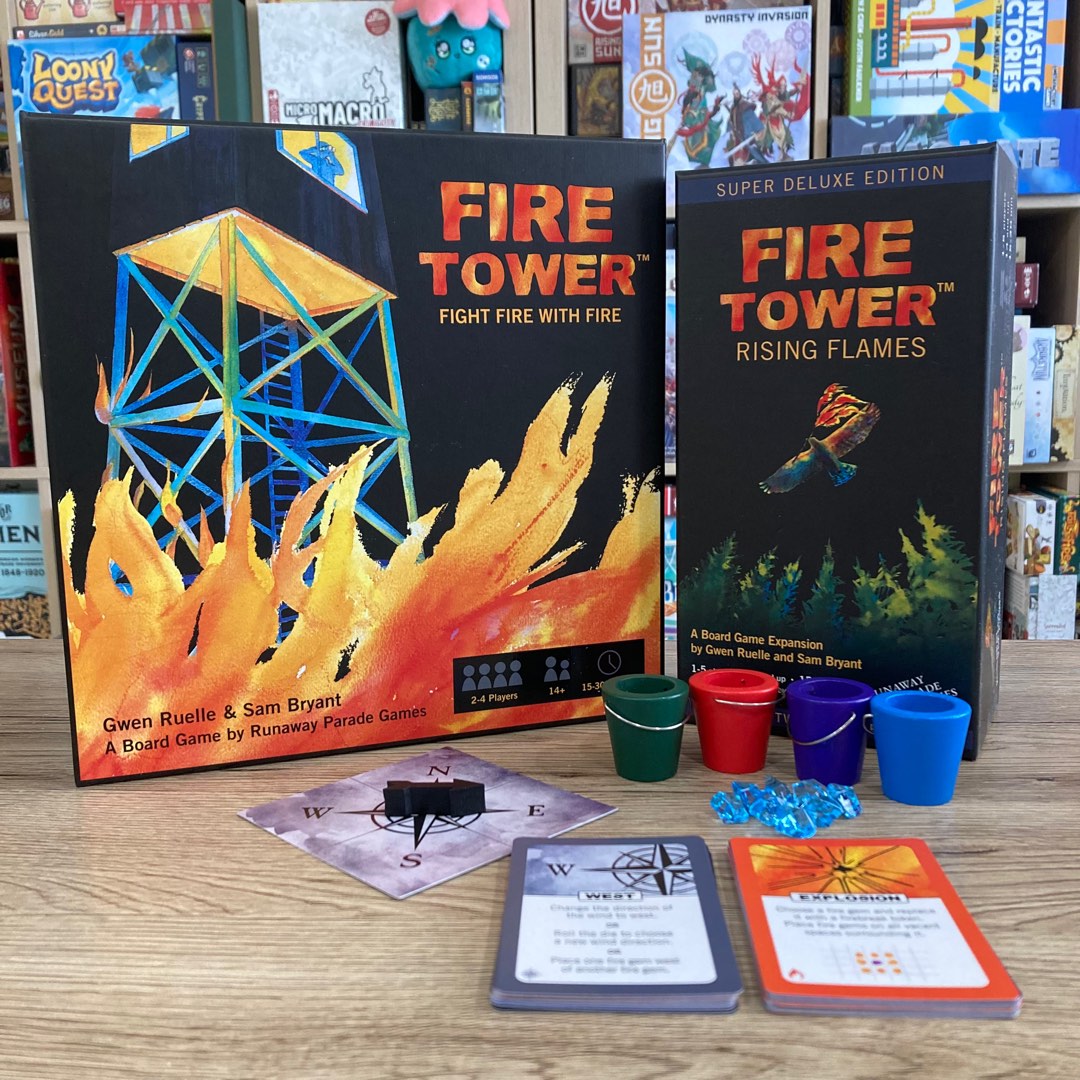 Fire Tower + Rising Flames Super Deluxe Expansion, Hobbies & Toys, Toys ...