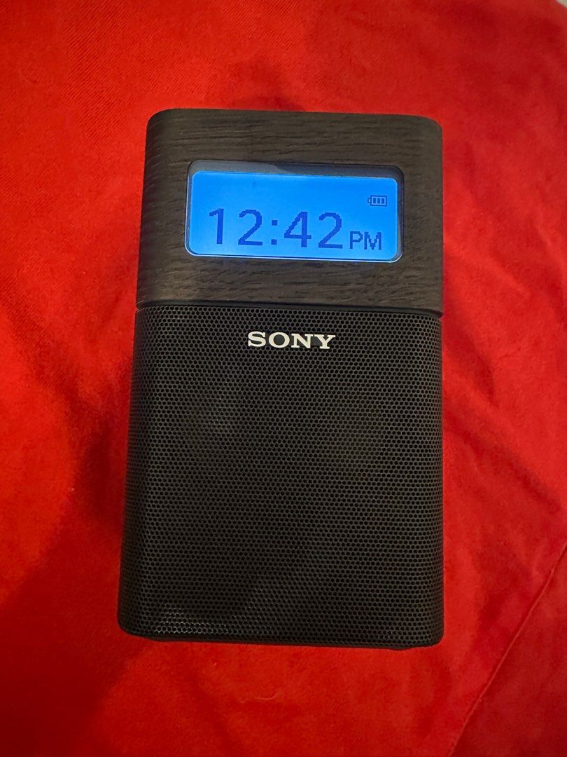 Sony fm outlet bluetooth speaker