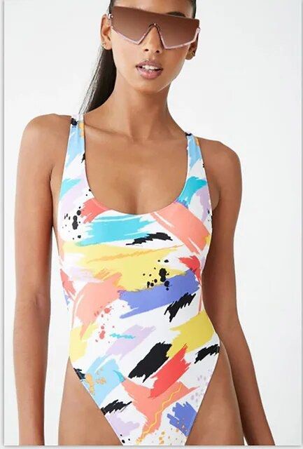 Tie dye bathing suit forever 21 sale
