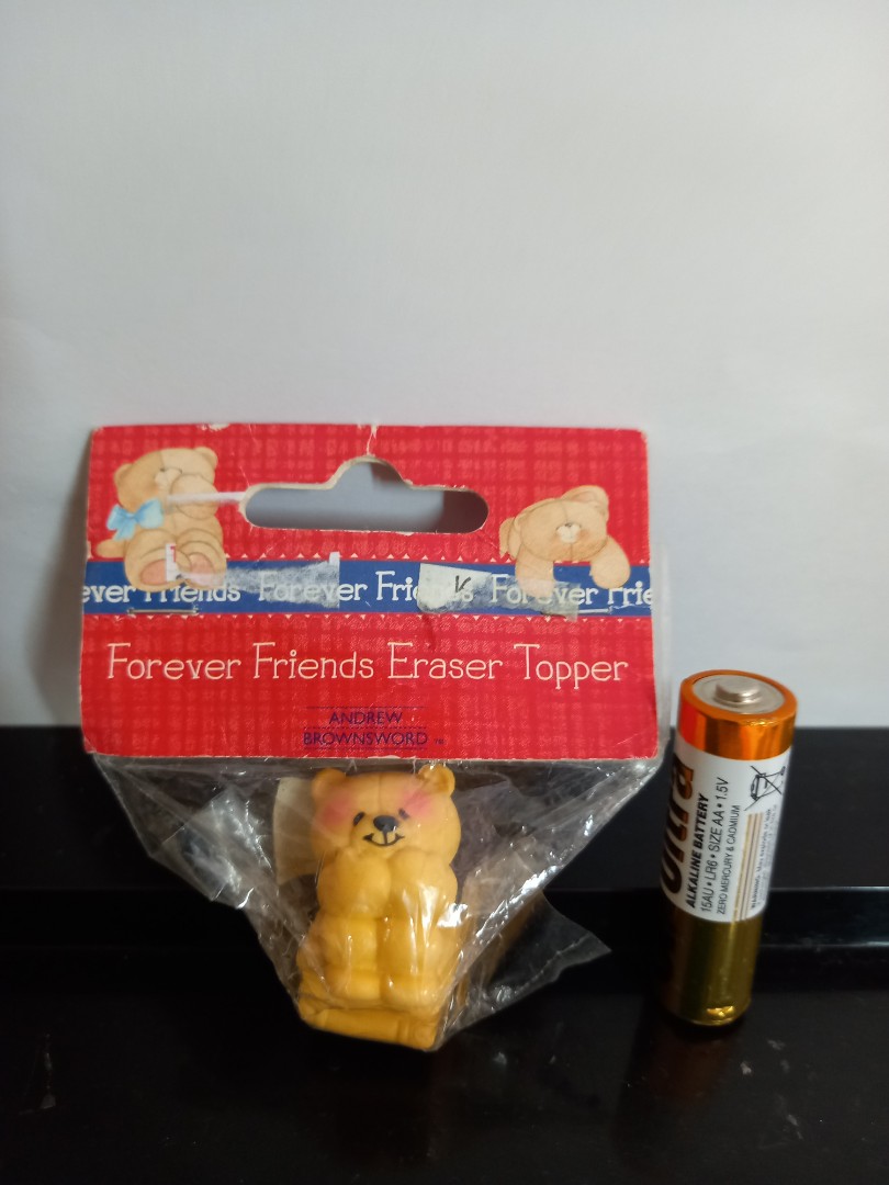 forever friendsl eraser topper, 興趣及遊戲, 手作＆自家設計, 文具