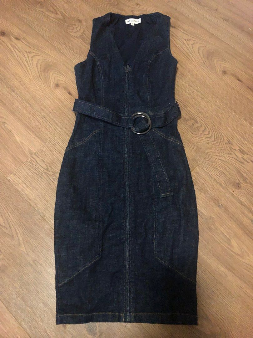 Fresh soul denim dress outlet