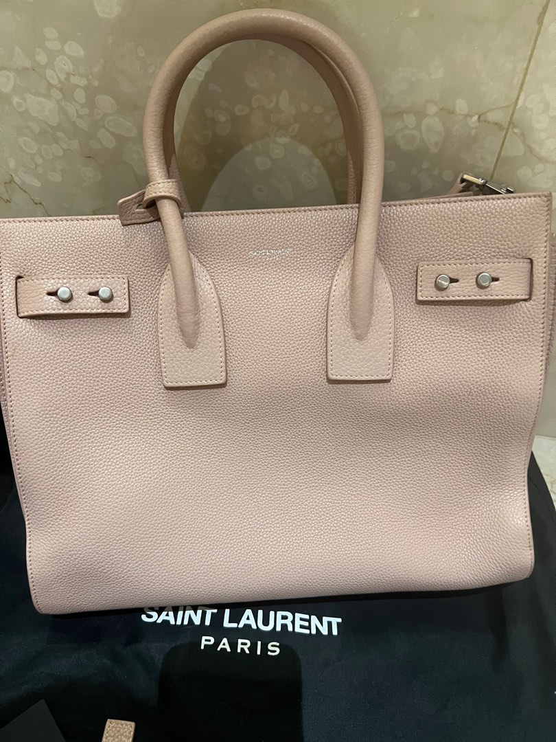 FULL SET YSL Yves Saint Laurent Sac De Jour Small Nude Rose Tan
