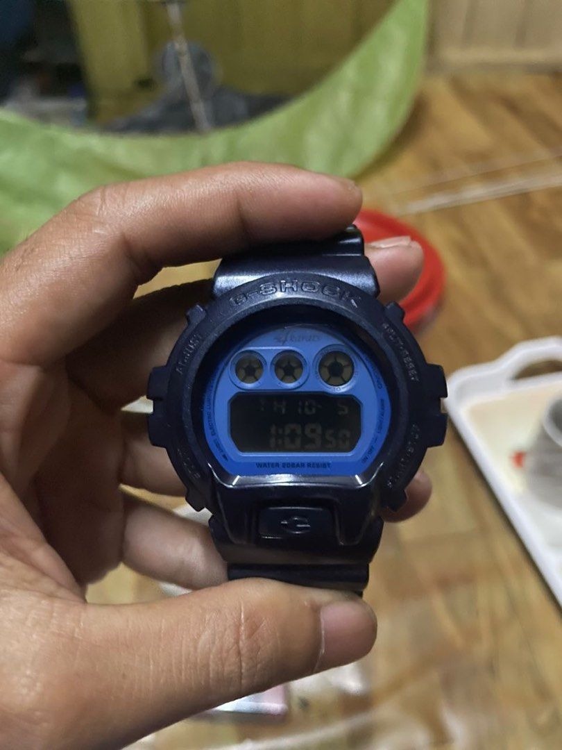 G shock dw6900 24karats biru, Men's Fashion, Watches & Accessories