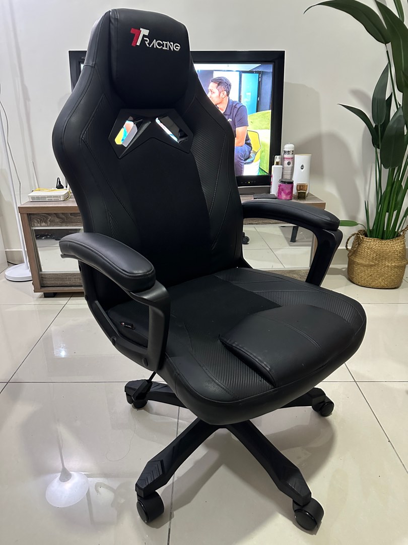 Gaming Chair Furniture Home Living Furniture Chairs on Carousell