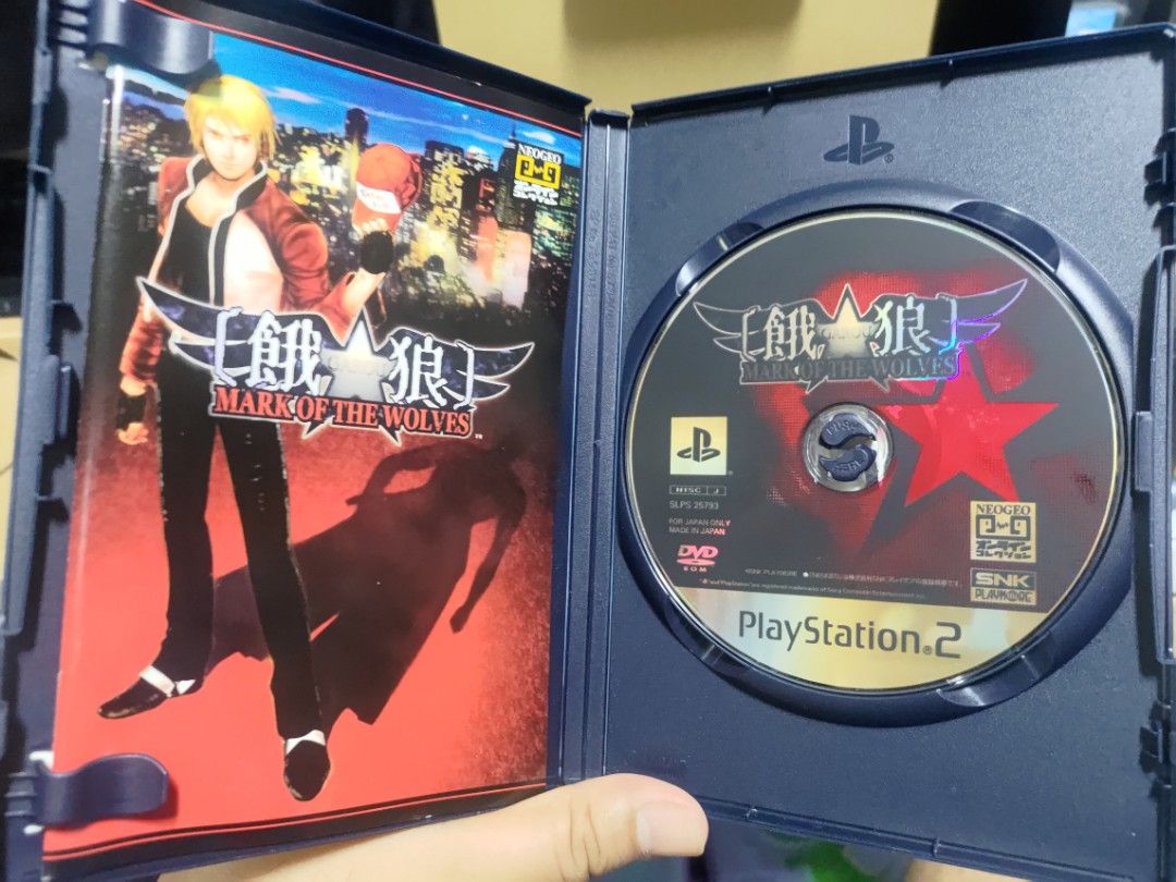 Garou Mark of the Wolves Sony PlayStation 2 PS2 Game, Video Gaming, Video Games, PlayStation on