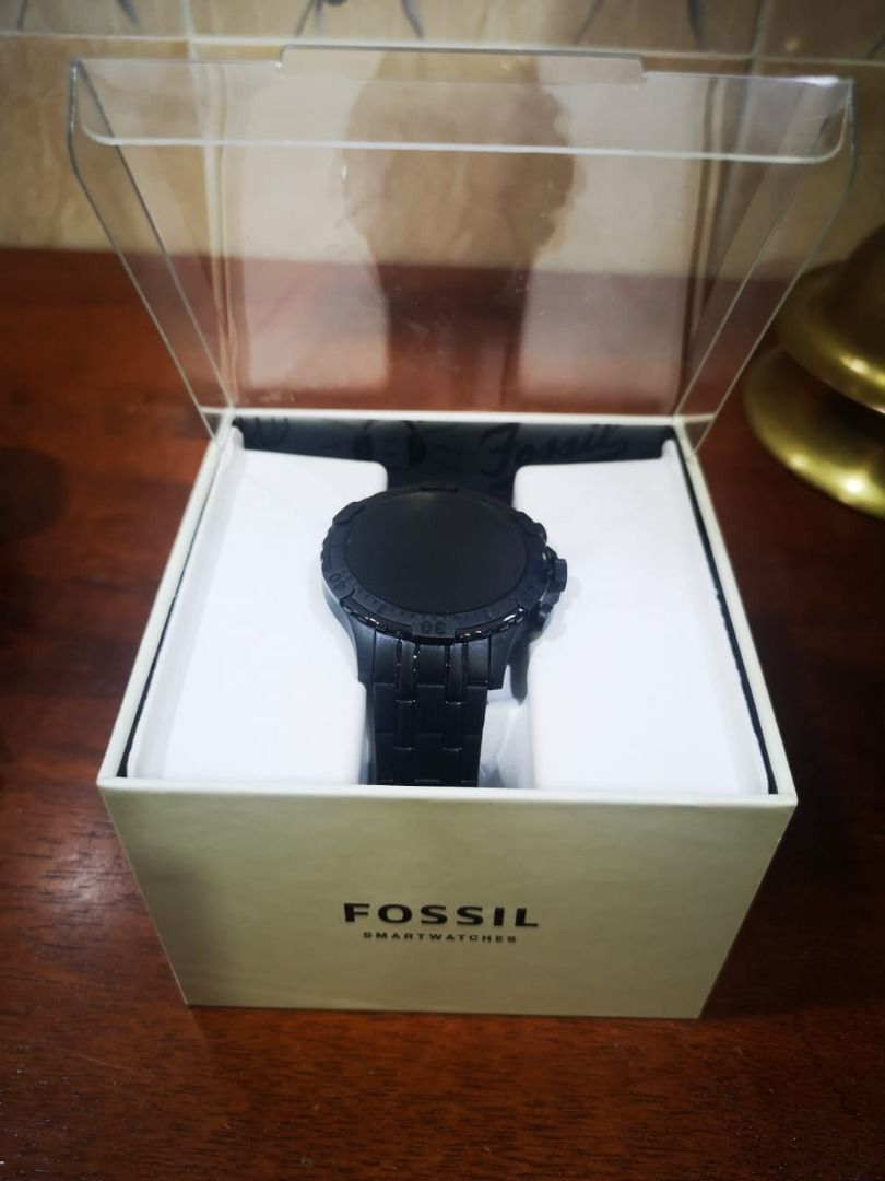 Gen 5 smartwatch garrett hot sale hr black stainless steel