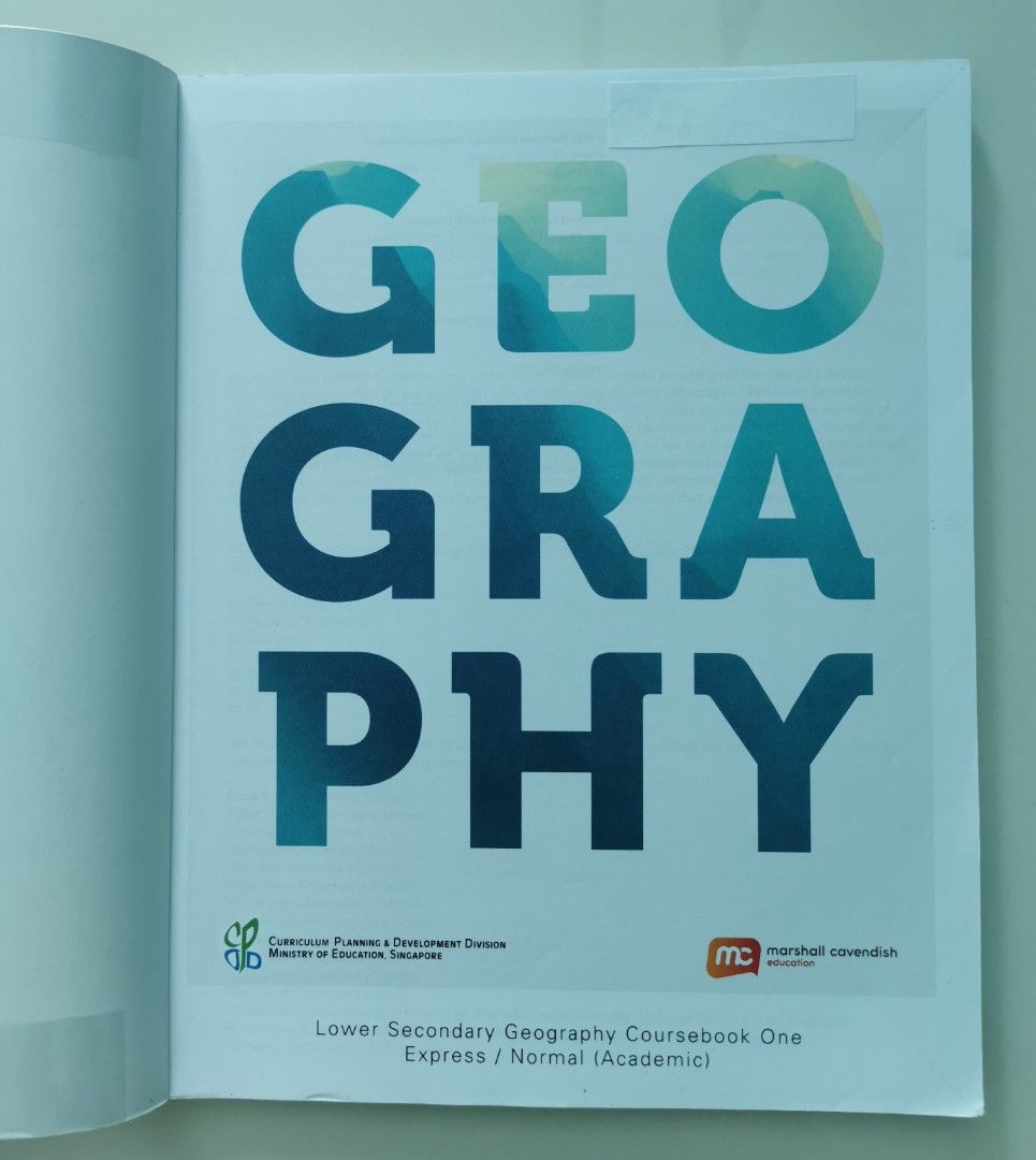 Geography Lower Secondary Geography Coursebook One Express/Normal