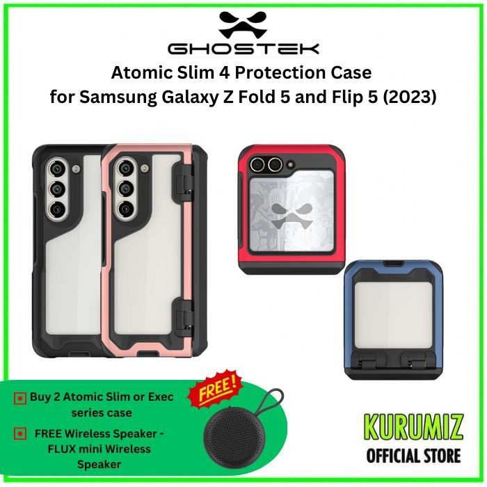 Ghostek Atomic Slim Samsung Galaxy Z Flip5 Case Prismatic