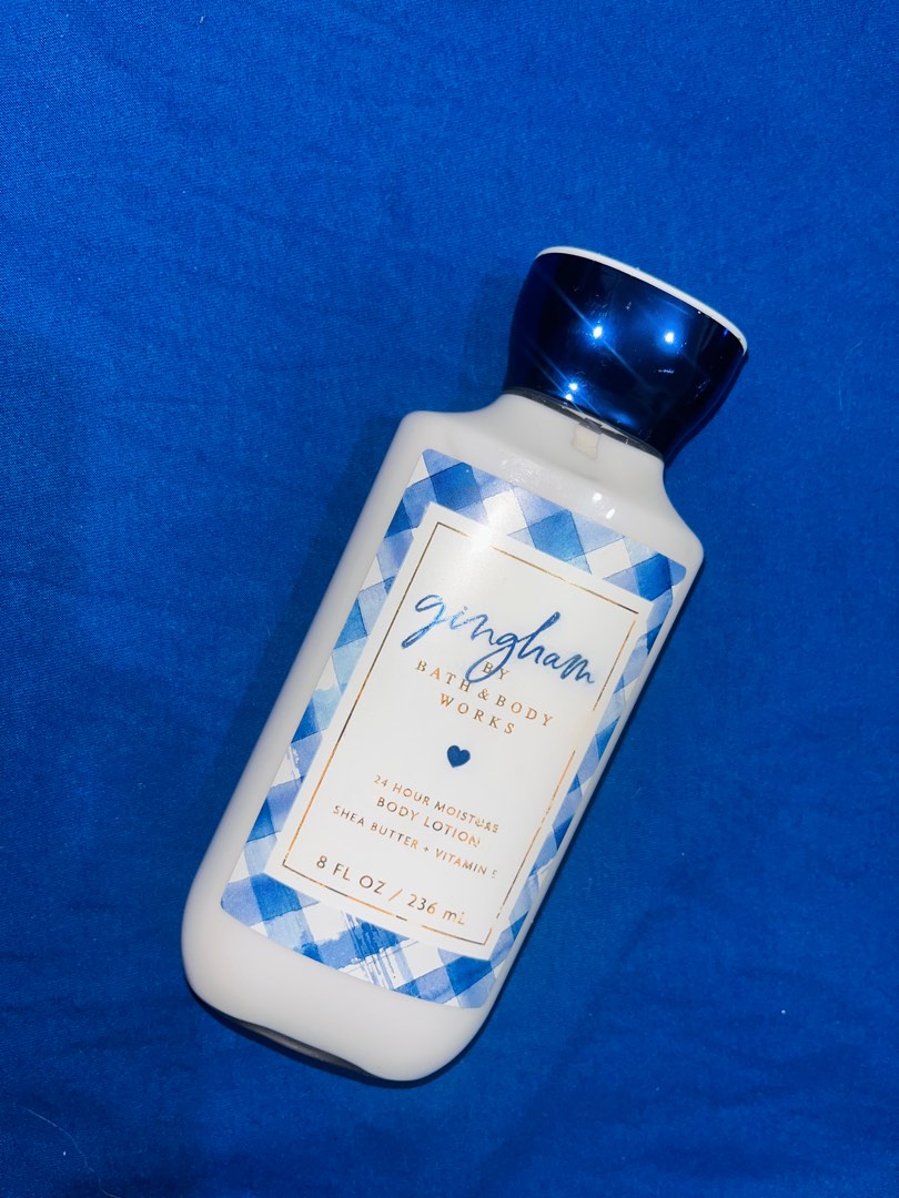 Gingham Body Lotion Bath & Body Works, Beauty & Personal Care, Bath
