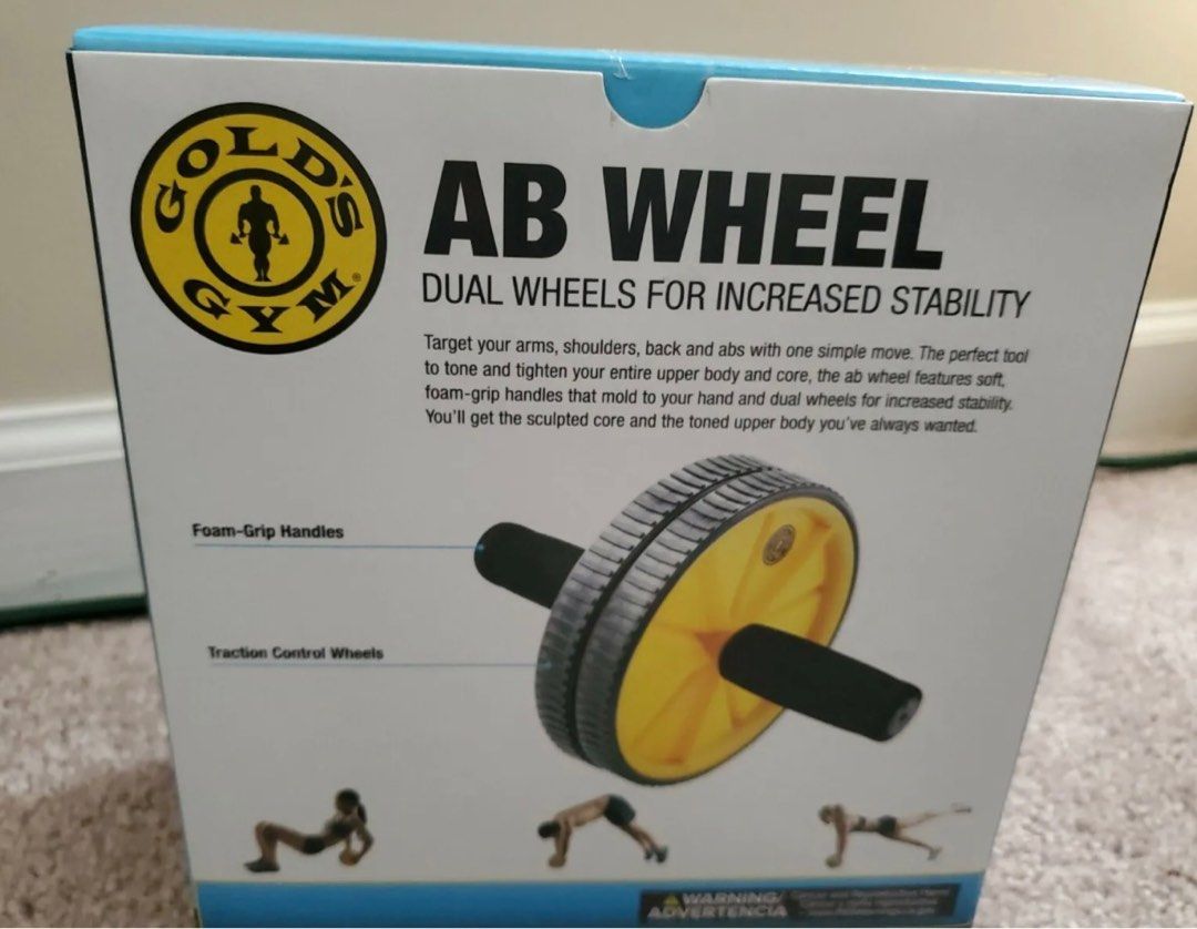 Gold's gym ab wheel outlet