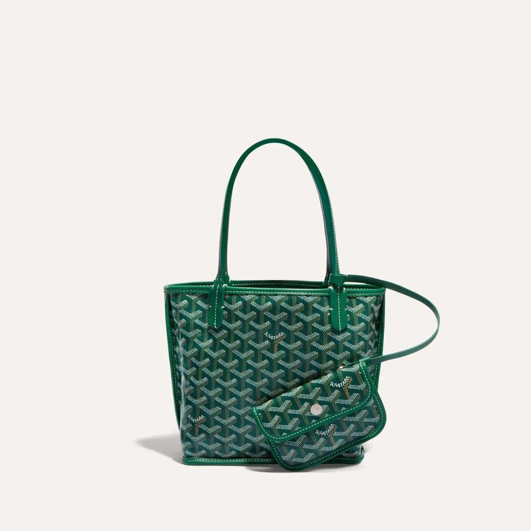 GOYARD (Green) Saint Louis PM Bag, Luxury, Bags & Wallets on Carousell