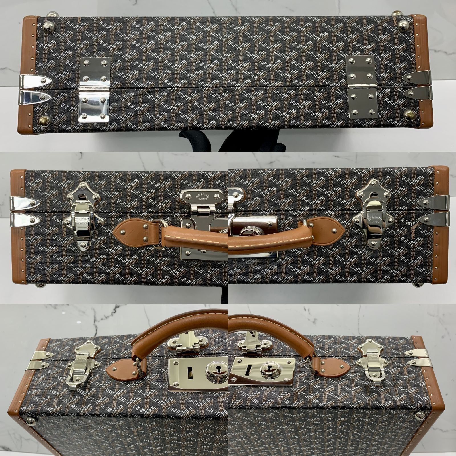 Goyard Ambassade MM Briefcase Grey Retail $5700, Luxury, Bags & Wallets on  Carousell