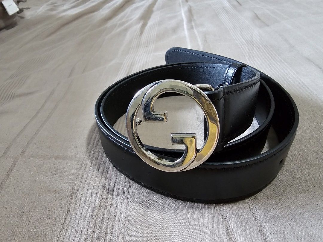 Authentic mens gucci belt hot sale