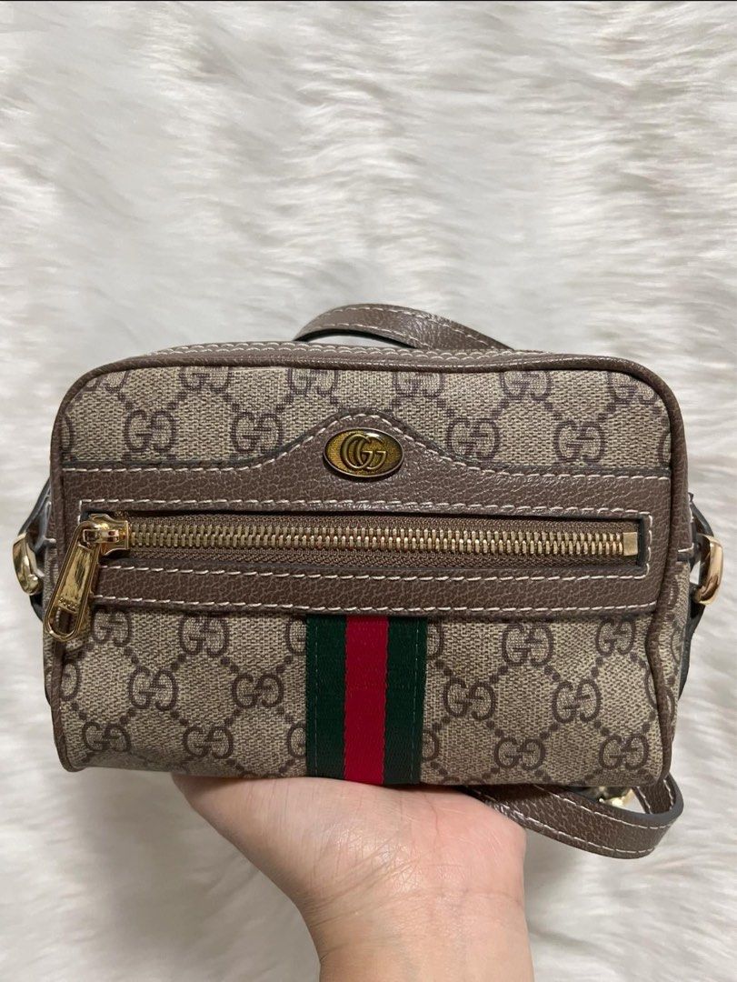 GUCCI GG SUPREME OPHIDIA CAMERA BAG Luxury Bags Wallets on Carousell