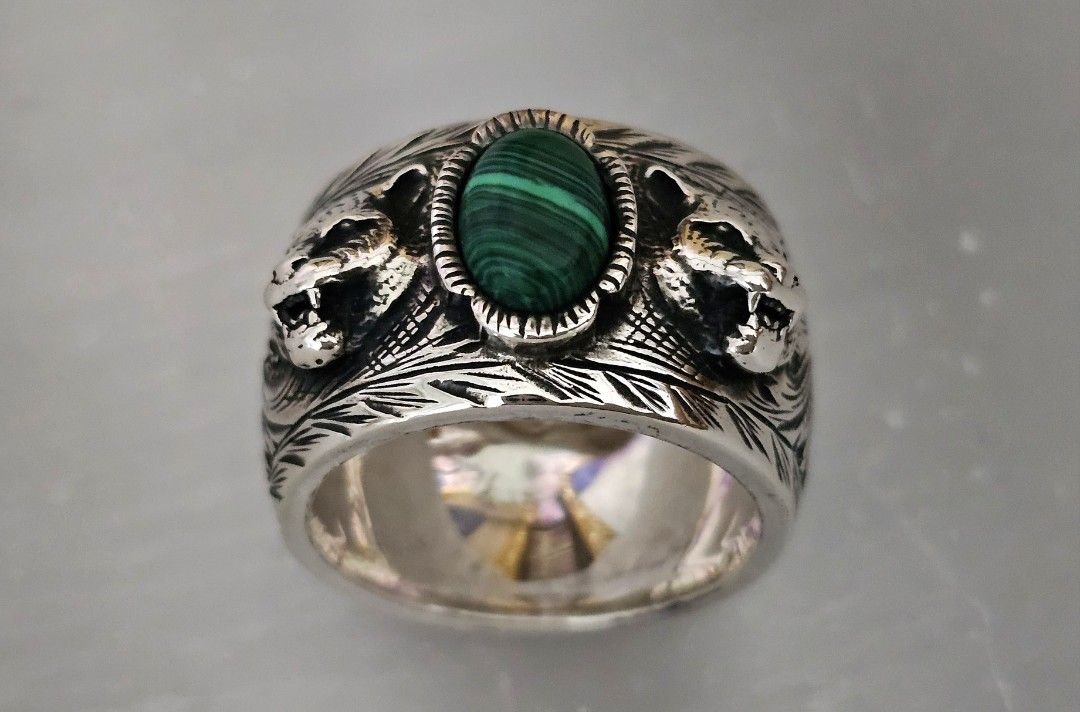 Gucci deals malachite ring